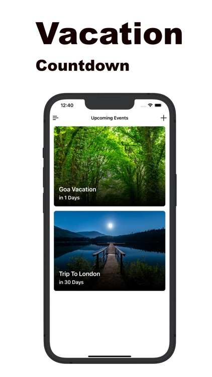 Vacation Countdown Calendar