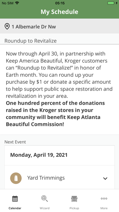 Atlanta Solid Waste Services Screenshot