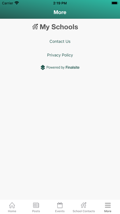 Finalsite Success Screenshot