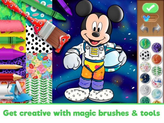 Disney Coloring World+ Screenshots