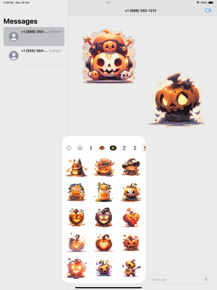 Halloween Jack-o-lantern