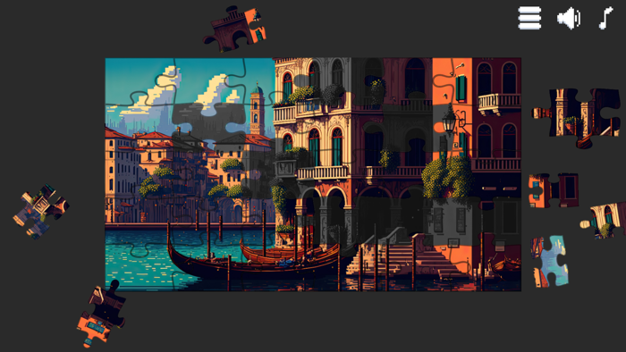 Pixel Art Jigsaw Puzzles