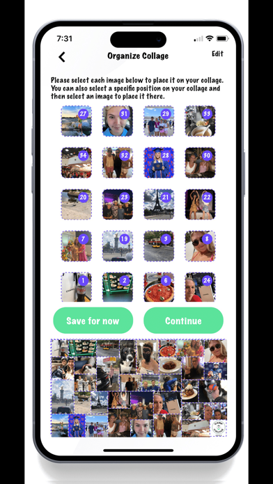 Camp Collage Screenshot