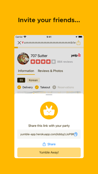 Yumble. Screenshot