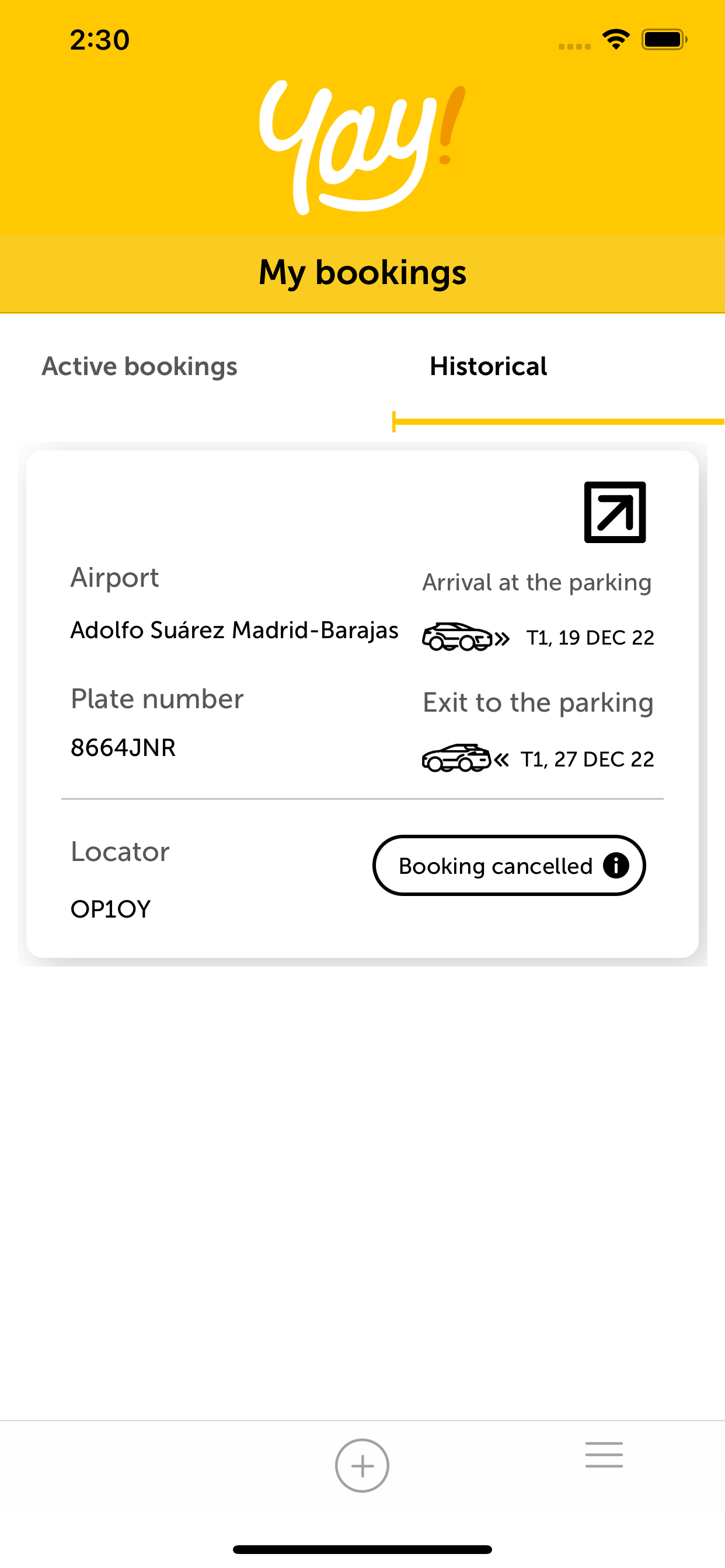 Yay! You fly, we’ll park