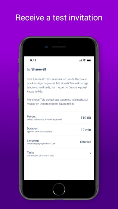 App preview