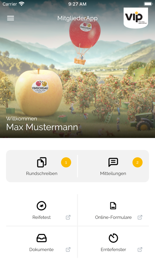 #2. VIP Mitglieder App (iOS) 由: Verband der Vinschgauer Produzenten für Obst und Gemüse