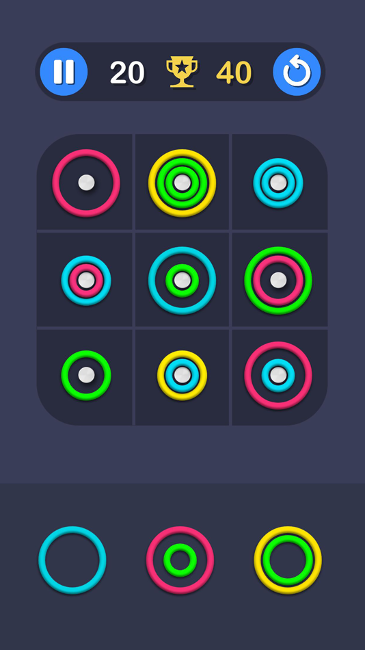 #6. Rings - Puzzle Game (iOS) 由: Sergei Shendrikov