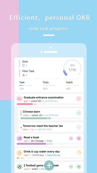 iProgress - Person OKR Manage Screenshot