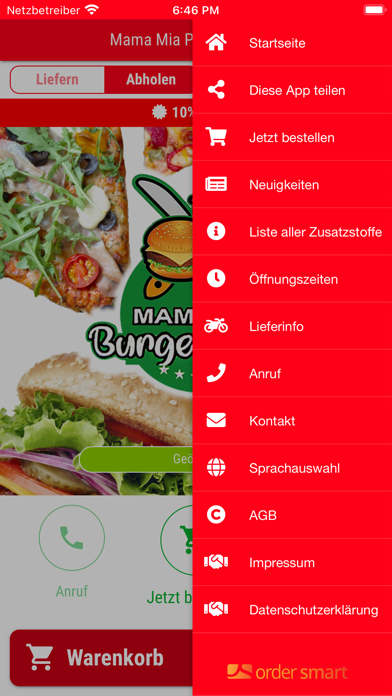 Mama Mia Pizza & Burger Screenshot