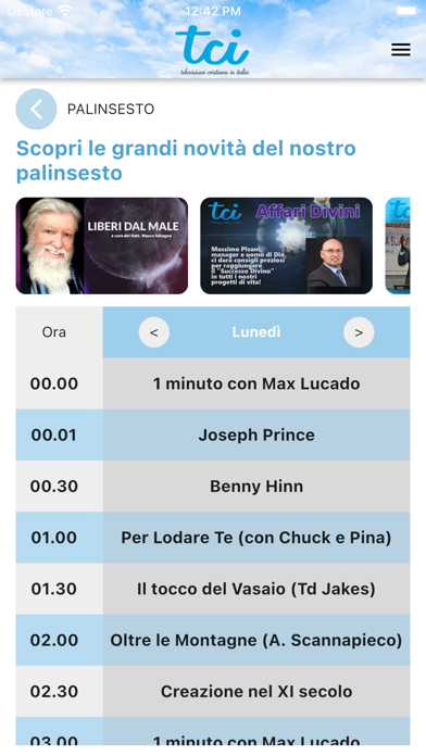 TCI Italia Screenshot