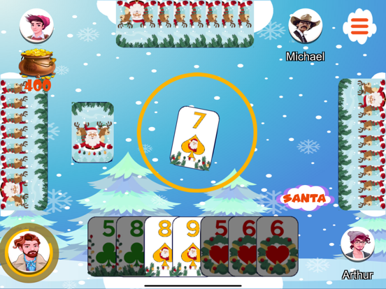 Screenshot #5 pour Christmas-games:Card- game