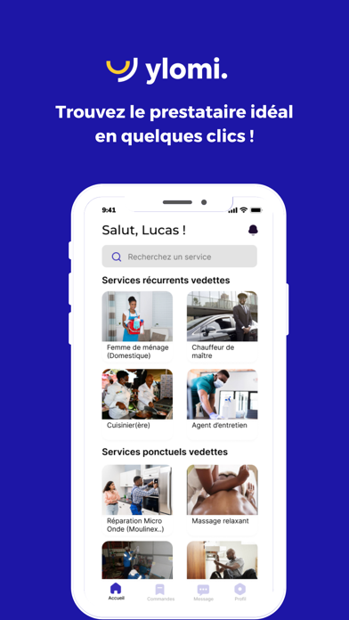 Ylomi: Service à la personne Screenshot