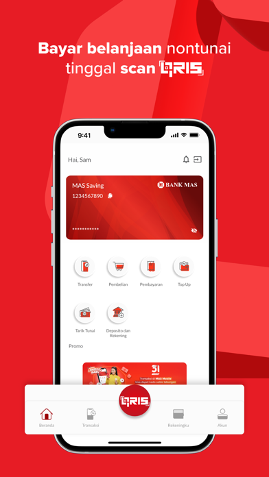 MAS Mobile Screenshot