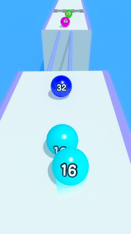 Rolling Ball Numbers Merge screenshot-3