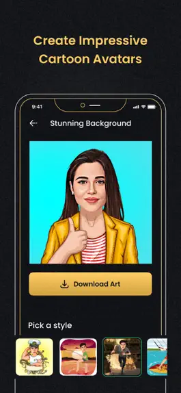Game screenshot ToonAvatar : AI Photo Editor hack