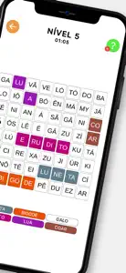 Caça-Palavras Silábico screenshot #3 for iPhone