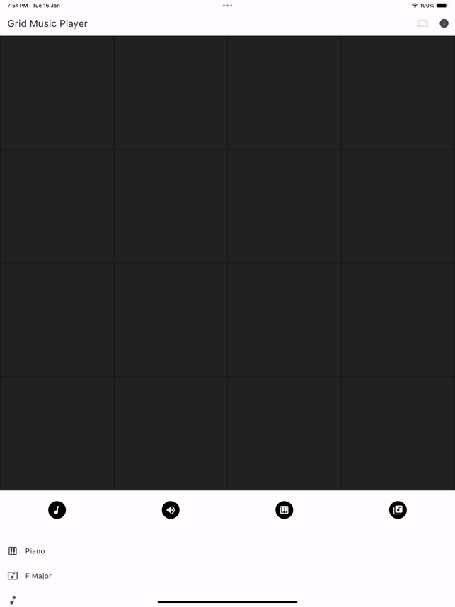 ‎Grid Music Player Screenshot
