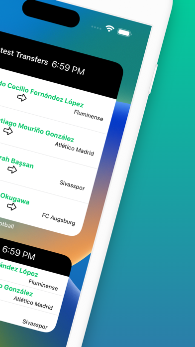 Brasileirão Football Widgets Screenshot