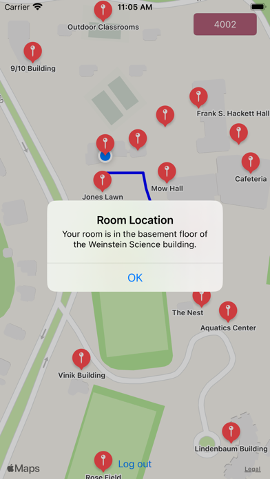 Riverdale Campus Search Screenshot