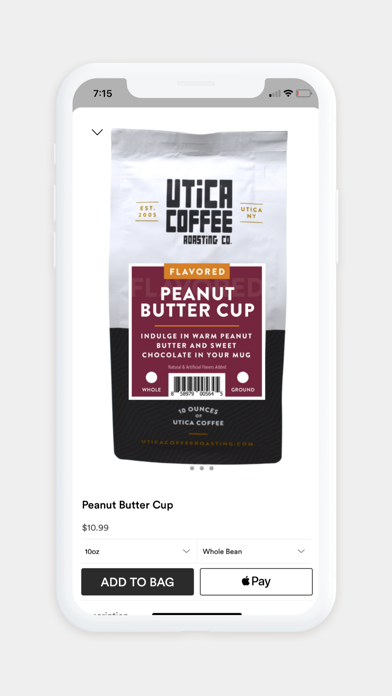 Utica Coffee Screenshot