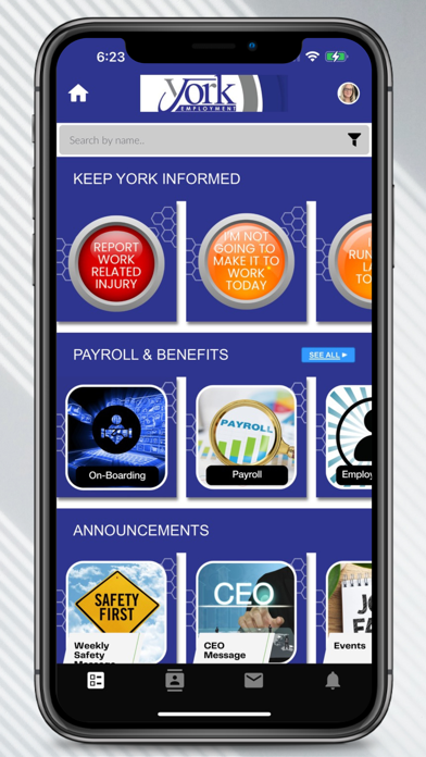 York Employment Screenshot