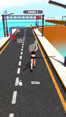 Game screenshot Racing Girl Run apk