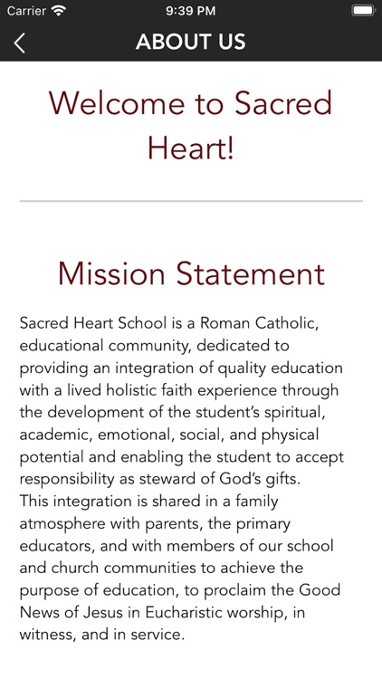 Sacred Heart School, Chicago screenshot-5