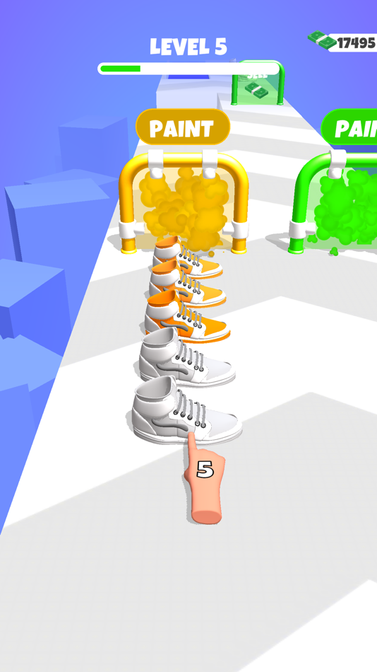 #2. Sneaker Stack 3D (iOS) 由: BOOM GAMES YAZILIM VE TICARET ANONIM SIRKETI