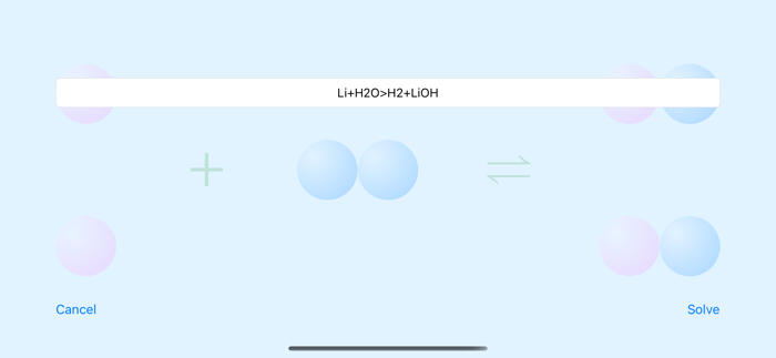 Interactive Equation Balancer