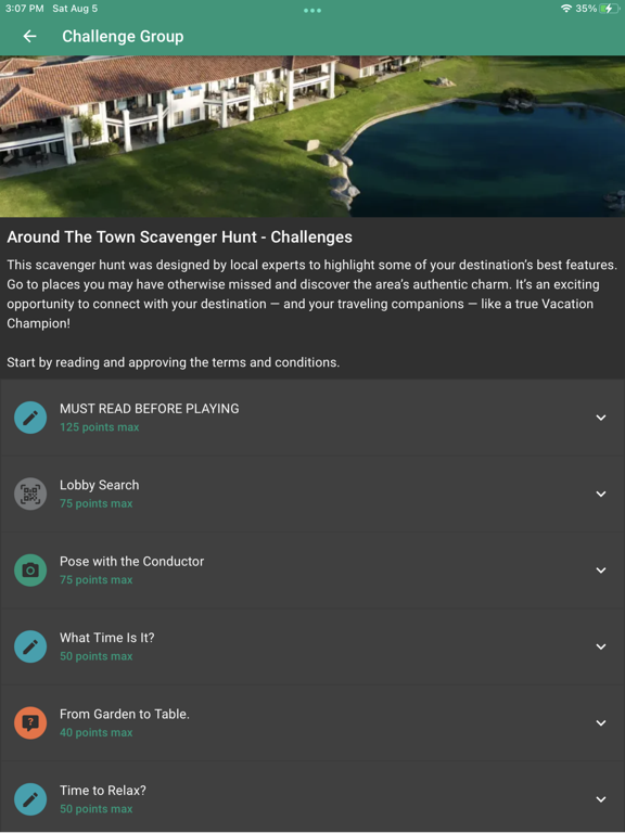 Screenshot #6 pour Around the Town Scavenger Hunt