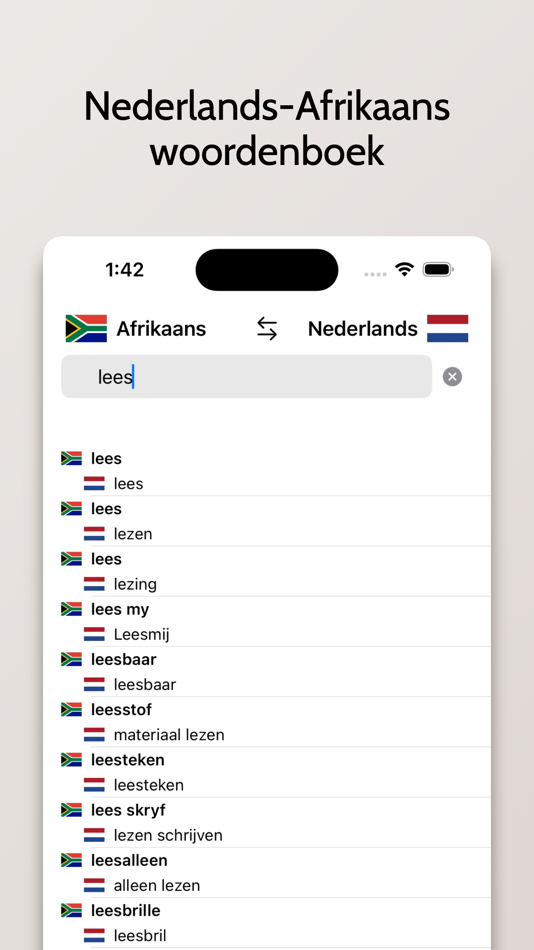 #3. Afrikaans-Nederlands (iOS) 由: FB PUBLISHING LLC