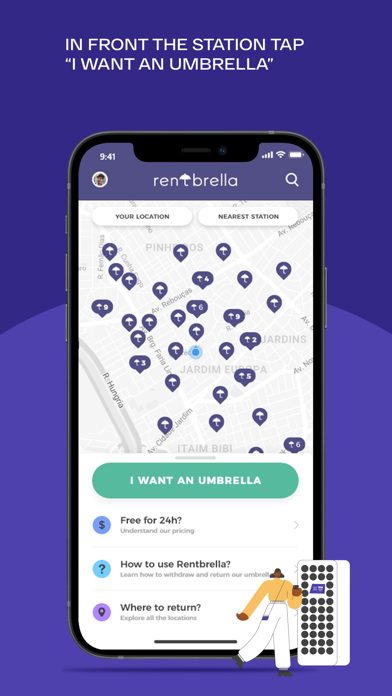 Rentbrella Screenshot