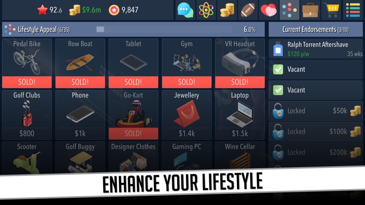 Football Superstar 2: USA Ed. screenshot-9