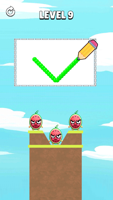 Draw To Smash Watermelon Screenshot