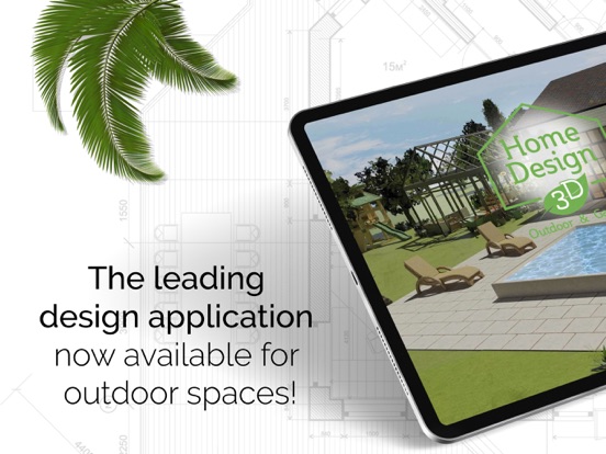 Screenshot #1 for Home Design 3D Outdoor Garden