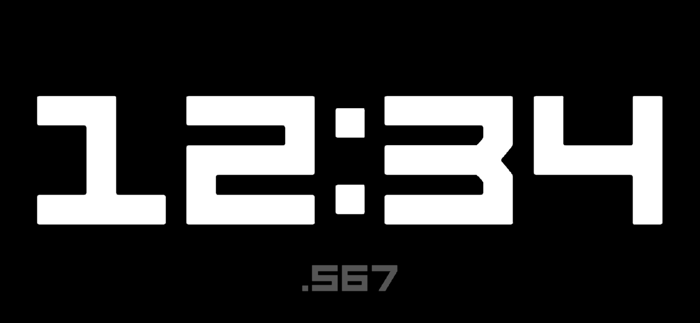 Stopwatch Full Screen