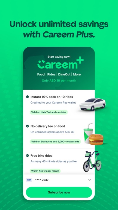 Careem – rides, food & moreのおすすめ画像3