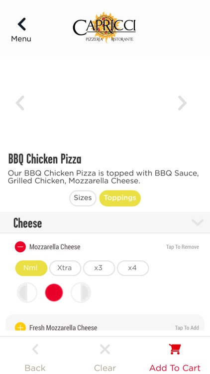 Capricci Pizza screenshot-3