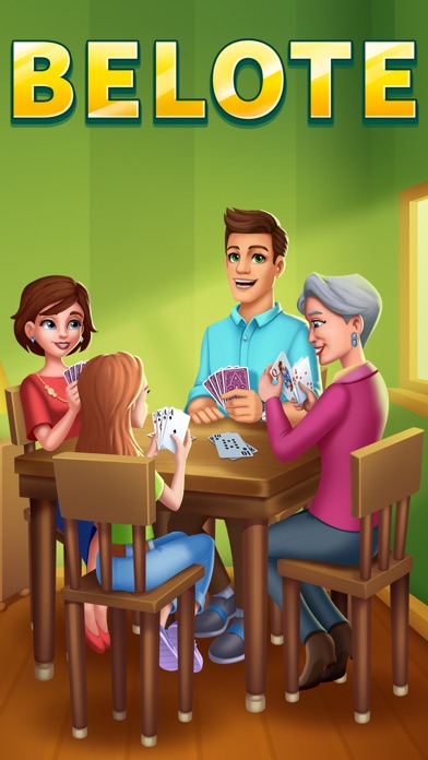 King of Belote Card Game Screenshot
