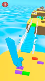 bridge stack run - race game iphone screenshot 1