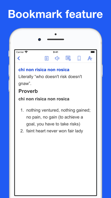 Italian Idioms and Proverbs Screenshot