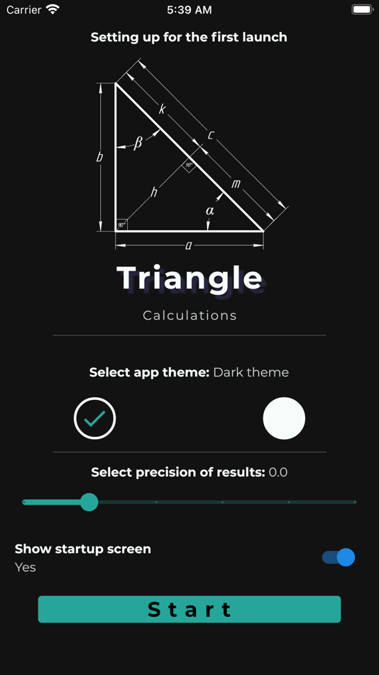 #2. Triangle Angles Calculator (iOS) Podle: Dmitriy Trofimov