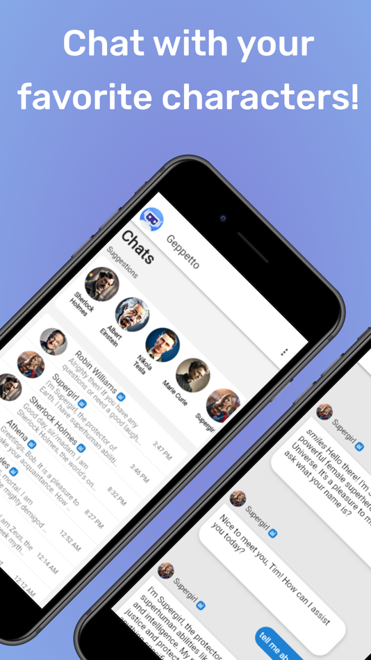 Geppetto: Chat With Characters (iOS) 由: Ai Chat, LLC Geppetto: Chat With Characters (iOS) 由: Ai Chat, LLC