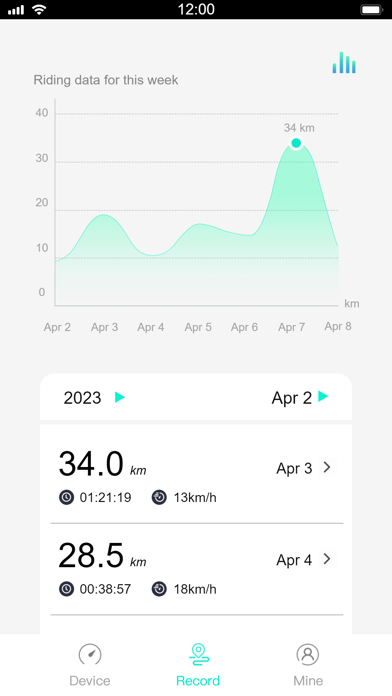 TST Ebike Screenshot