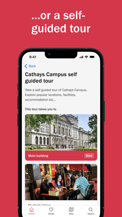 Visit Cardiff University Screenshot