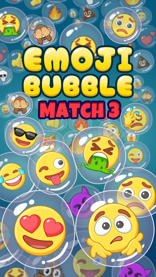 #1. Emoji Bubble Match3 (iOS) 由: CYMPL Studios Private Limited
