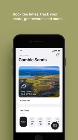 Game screenshot Gamble Sands Golf Tee Times mod apk