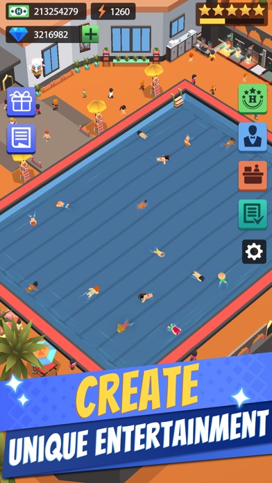 Idle Hotel Kingdom Tycoon Screenshot