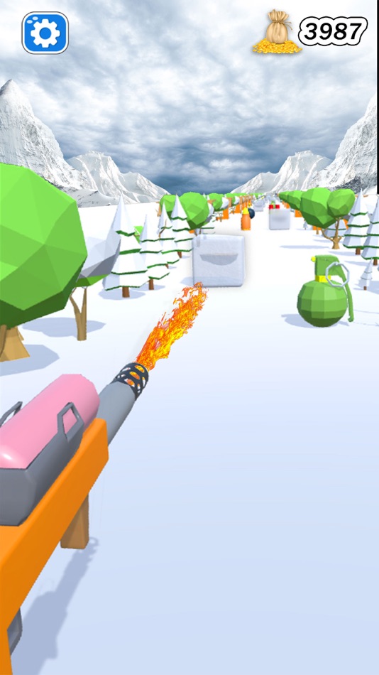 #2. Flow Fire Frozen Cube (iOS) 来自: Atta Mohi Ud Din